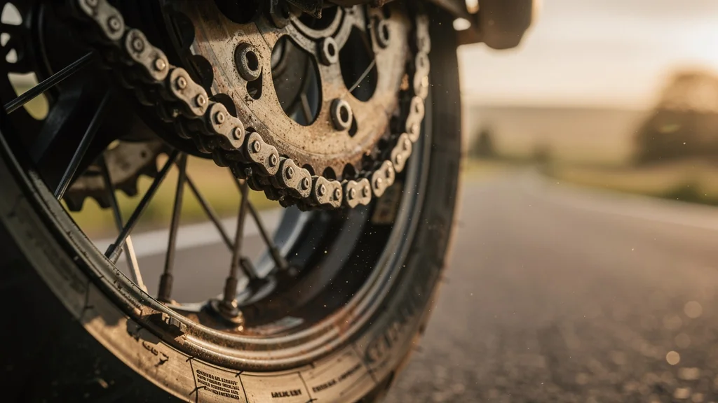 Ma chaîne de moto à joints toriques après 15 000 km : ce qu&rsquo;elle a tenu