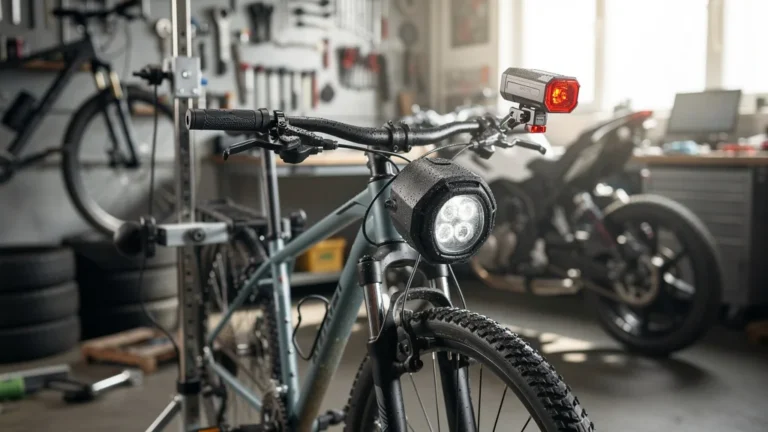 Un kit d'éclairage vélo rechargeable à l'épreuve de mes trajets d'hiver